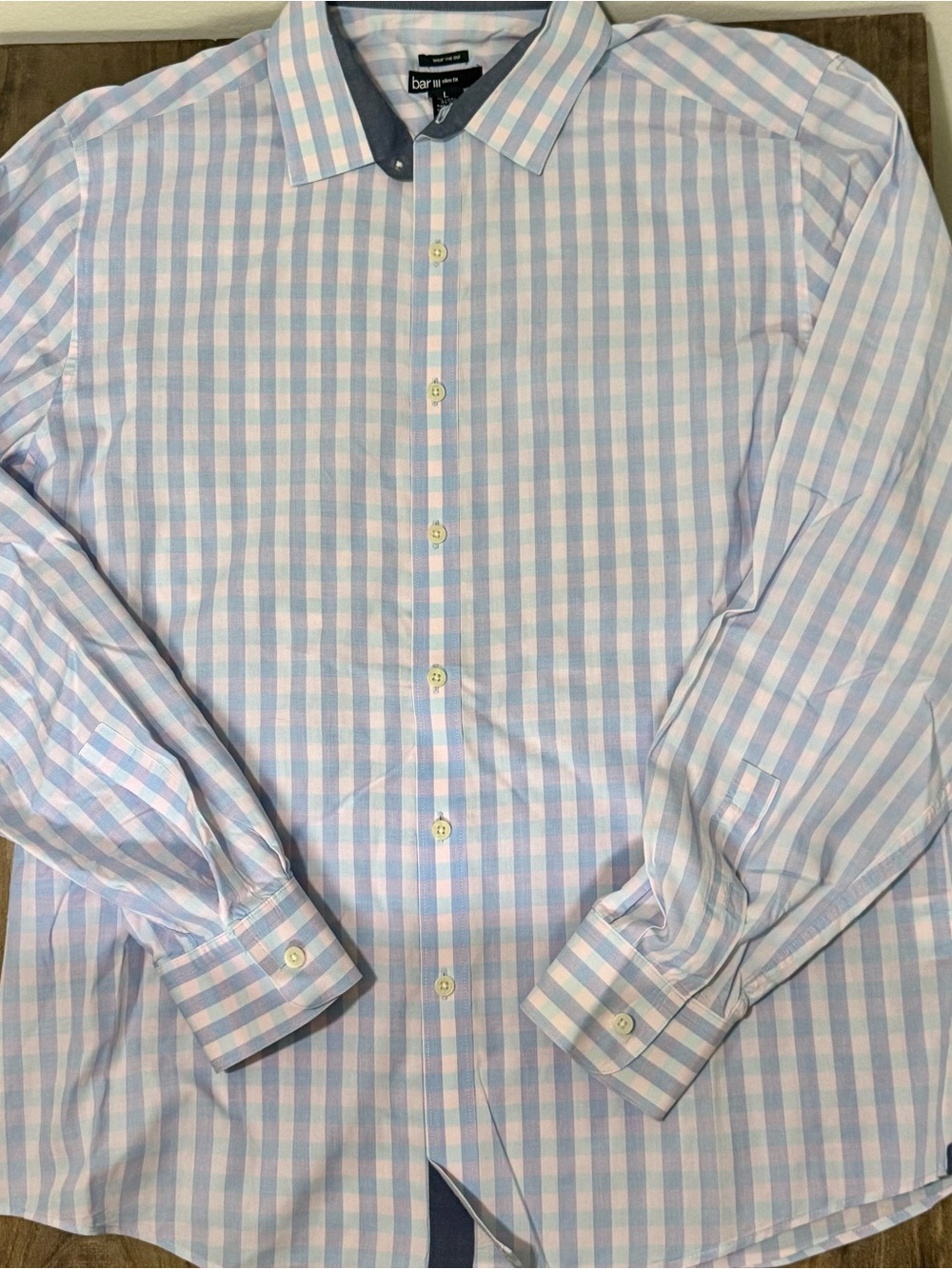 Bar III Men’s Slim Fit Wear me out Button-Down Shirt